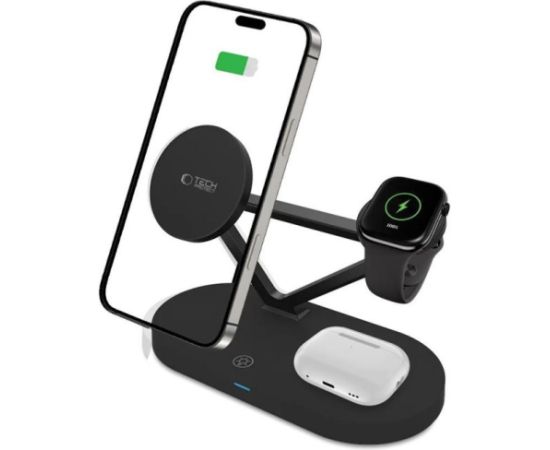 Tech-Protect wireless charger A41 3in1 QI15W, black