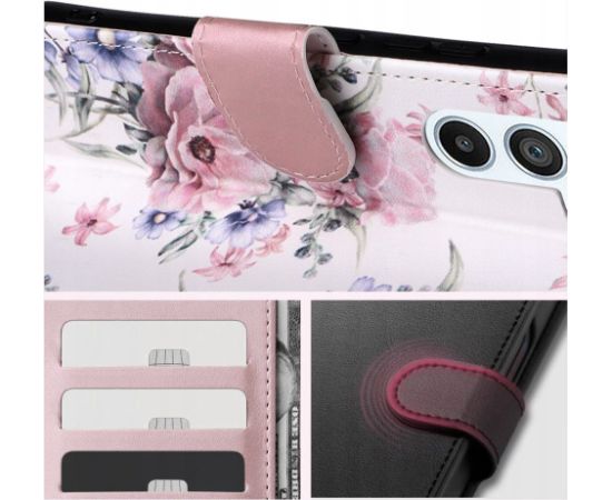 Tech-protect ЗАЩИТНЫЙ КОШЕЛЕК XIAOMI REDMI 14C | POCO C75 РАСПУСТИВШИЙСЯ ЦВЕТОК