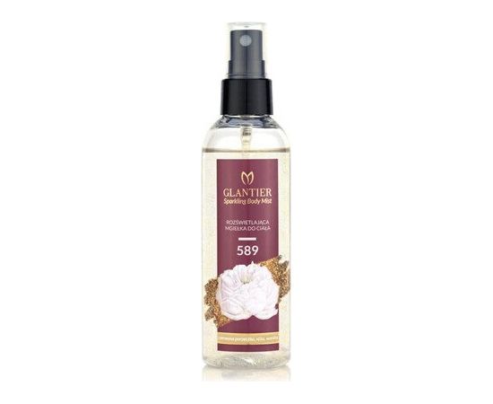 GLANTIER 589 PERFUME HIGHLIGHTER BODY MIST 100 ML - Спрей для придания блеска телу для женщин