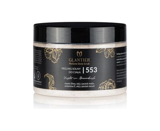 GLANTIER 553 PERFUME BODY SCRUB 300 gr - Солевой скраб для тела для женщин