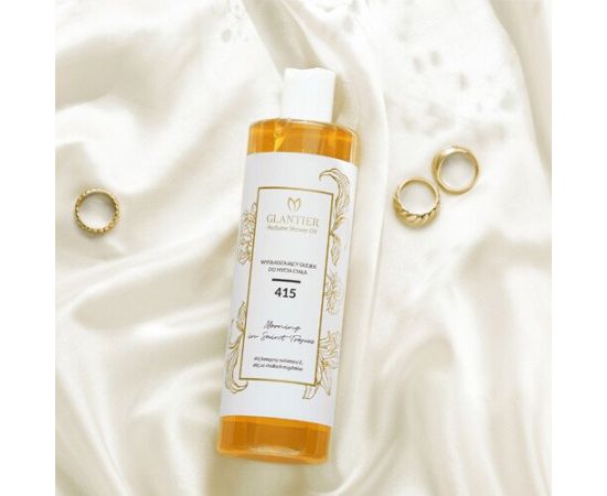 GLANTIER 415 PERFUME SHOWER OIL 400 ML - Масло для душа для гладкой кожи для женщин