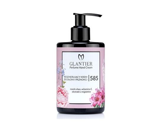 GLANTIER 585 PERFUME HAND CREAM 300 ML - Восстанавливающий крем для рук для женщин