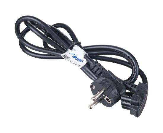 Кабель питания Akyga для ноутбука AK-NB-02A CCA CEE 7 | 7 | Dell 3-PIN 1,5 м