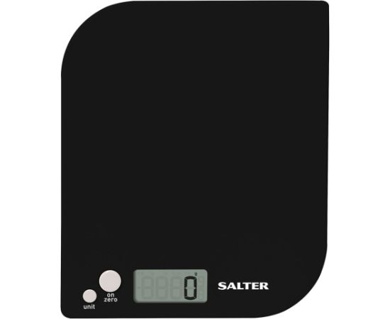 Salter 1177 BKWHDR Leaf Electronic Digital Kitchen Scale - Black Virtuves svari