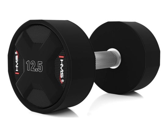Hantele HMS HPC CPU  no poliuretāna 12,5 kg