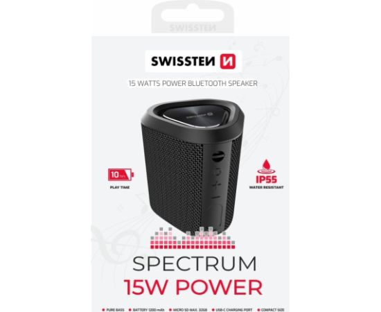 Swissten Spectrum Bluetooth динамик 15W