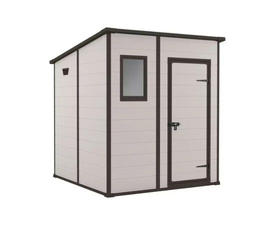 Keter Садовый сарай Manor Pent 6x6 бежевый Садовые сараи и хранилища