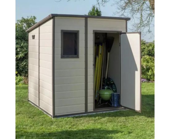 Keter Садовый сарай Manor Pent 6x6 бежевый Садовые сараи и хранилища