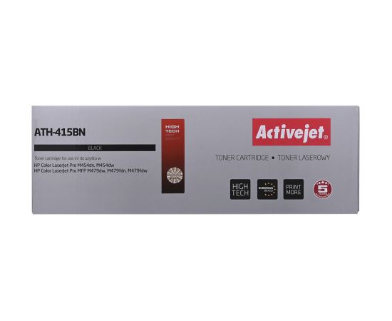 Activejet ATH-415BNX Toner (replacement HP 415X HP415X W2030X; Supreme; 7500 pages; black)