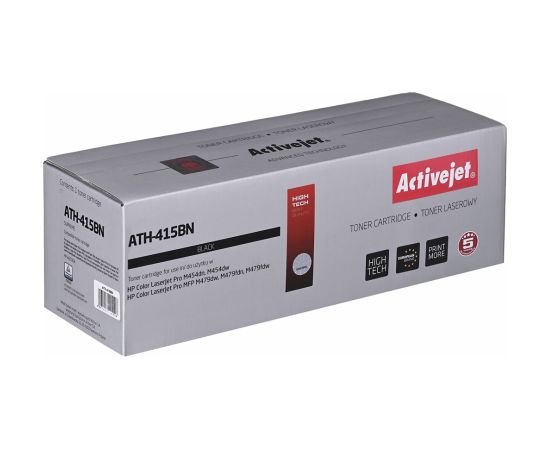 Activejet ATH-415BNX Toner (replacement HP 415X HP415X W2030X; Supreme; 7500 pages; black)
