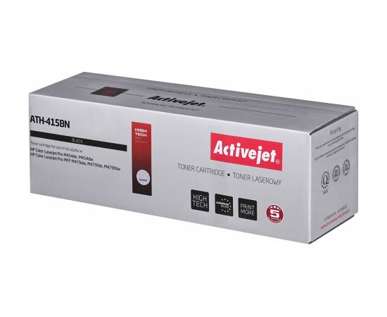 Activejet ATH-415BNX Toner (replacement HP 415X HP415X W2030X; Supreme; 7500 pages; black)