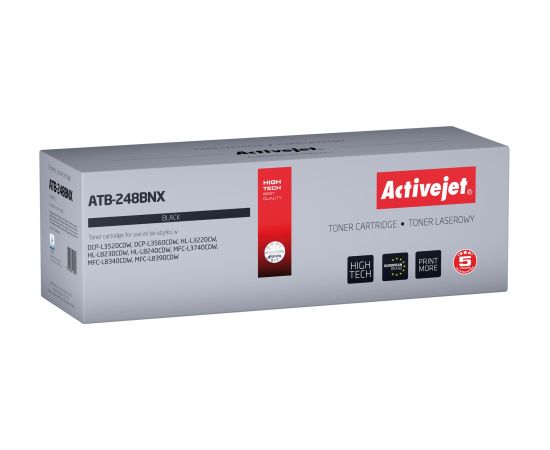 Activejet ATB-248BNX Toner for Brother printers; Replacement Brother TN248XLBK; Supreme; 3000 pages; black)