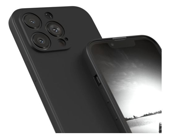 Case Liquid Silicone 1.5mm Xiaomi Redmi Note 14 Pro+ 5G black
