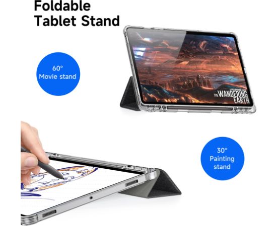 Case Dux Ducis Unid Samsung X710/X716 Tab S9/X510/X516 Tab S9 FE black