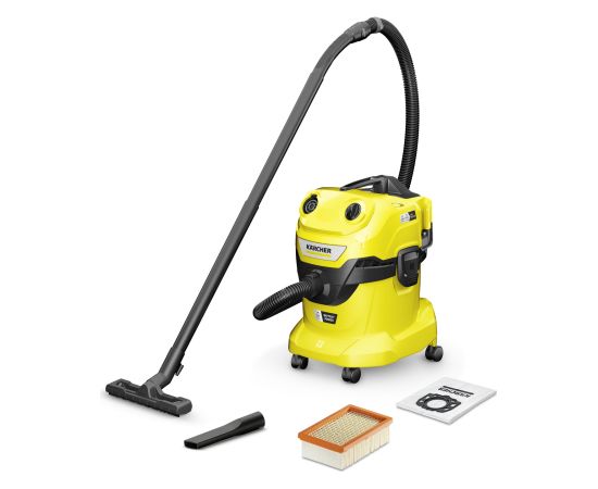 Sausās un mitrās tīrīšanas putekļsūcējs Karcher WD 4-18 Dual