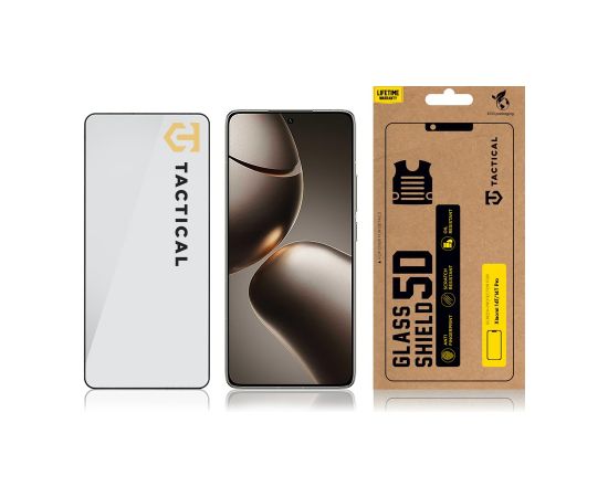 Tactical Glass Shield 5D Xiaomi 14T|14T Pro Melns