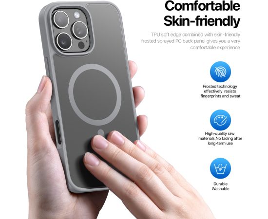 Чехол Dux Ducis Yind Apple iPhone 16 Pro Max черный