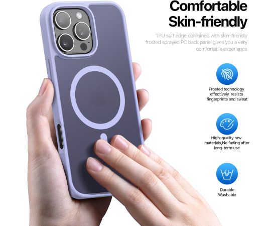 Чехол Dux Ducis Yind Apple iPhone 16 Pro серый
