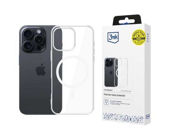 Чехол 3mk Clear MagCase Apple iPhone 16 Pro Max