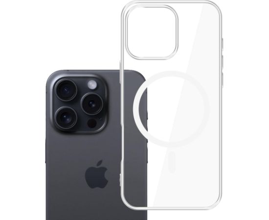 Чехол 3mk Clear MagCase Apple iPhone 16 Pro Max