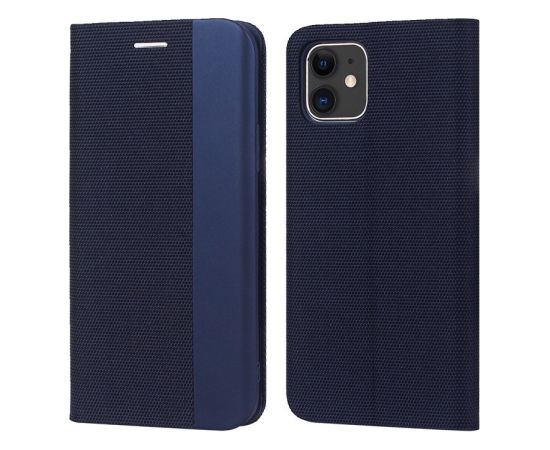 Case Smart Senso Xiaomi Redmi 14C/Redmi A4/Poco C75 dark blue Neoriģinālie Maciņi