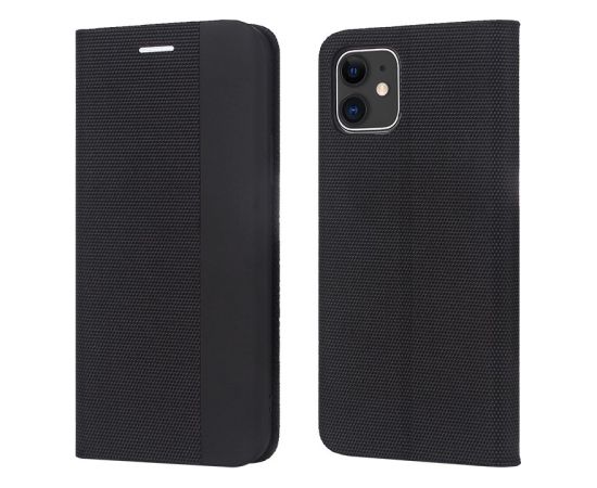 Case Smart Senso Xiaomi Redmi 14C/Redmi A4/Poco C75 black Neoriģinālie Maciņi