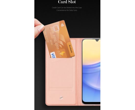 Чехол Dux Ducis "Skin Pro" Samsung A165 A16 4G/A166 A16 5G розово-золотистый
