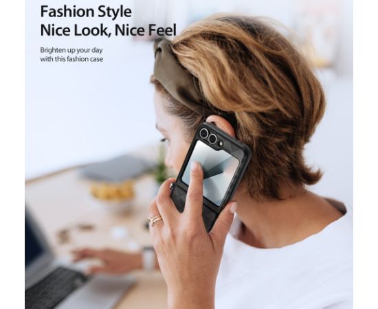Чехол Dux Ducis Fitt Samsung F741 Z Flip6 черный