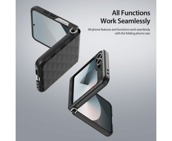 Чехол Dux Ducis Fitt Samsung F741 Z Flip6 черный