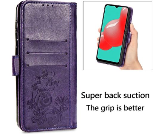 Чехол Flower Book Samsung A057 A05s фиолетовый Чехлы - альтернативные