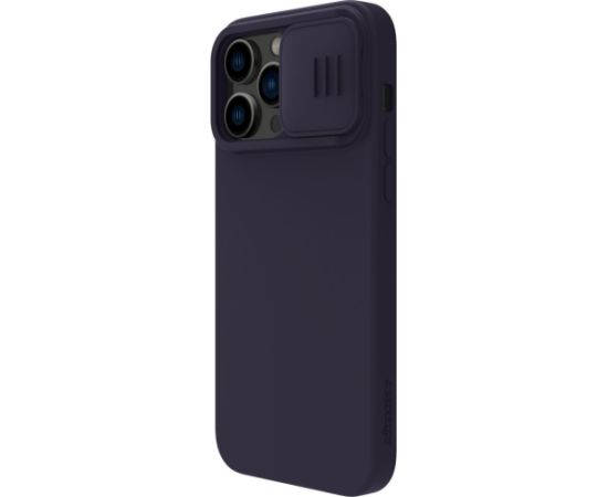 Чехол Nillkin CamShield Silky Silicone Apple iPhone 15 Pro т?мно-фиолетовый