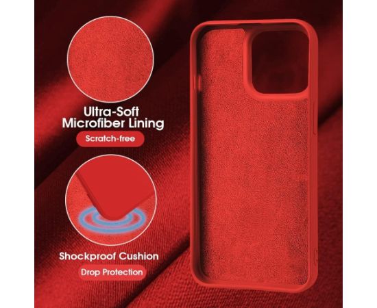 Чехол X-Level Dynamic Xiaomi Redmi Note 13 Pro 5G красный