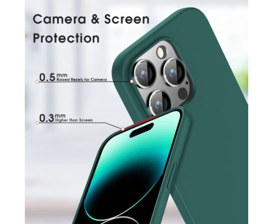 Чехол X-Level Guardian Samsung A356 A35 5G темно зеленый
