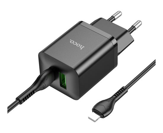 Charger Hoco N28 PD20W+QC3.0 + Lightning black