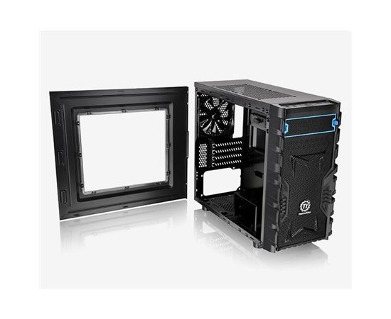 Thermaltake Versa H13  USB 3.0 x1, USB 2.0 x1, Mic x1, Spk x1, whit Window, Black, Mini-Tower, Power supply included No Thermaltake Versa H13 Side window, USB 3.0 x1, USB 2.0 x1, Mic x1, Spk x1,,  , Mini-Tower