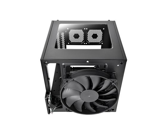 Thermaltake  mini-ITX case Core V1  USB 3.0 x 2, Mic x1, Spk x1, Black, Mini-Tower, Power supply included No Thermaltake Core V1 Side window, USB 3.0 x 2, Mic x1, Spk x1, Black, Mini-ITX