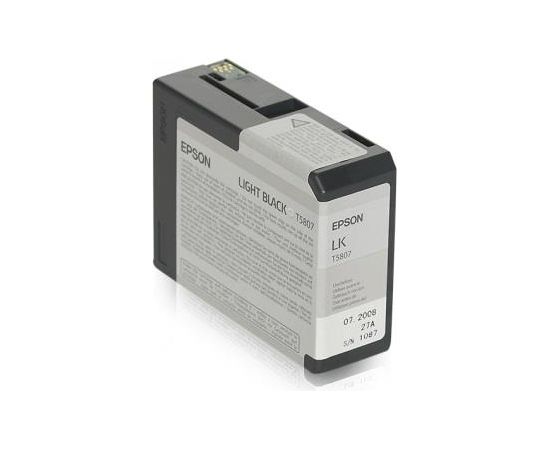 Ink Epson T5807 light black| 80 ml | Stylus Pro 3880