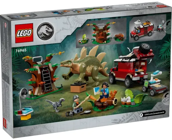 LEGO Jurassic World Dinozauru misijas: stegozaura atklāšana(76965)