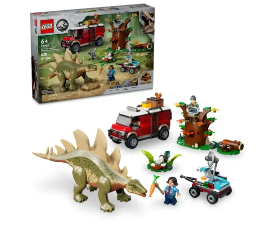 LEGO Jurassic World Dinozauru misijas: stegozaura atklāšana(76965)