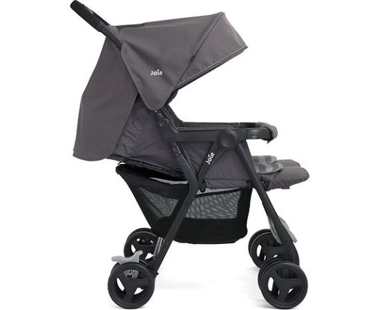 Коляска Joie Aire Twin для двойни, темно-оловянный цвет Коляски