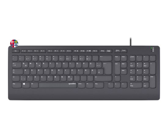 Speedlink keyboard Hi-Genic Nordic (SL-640009-BK-NC)