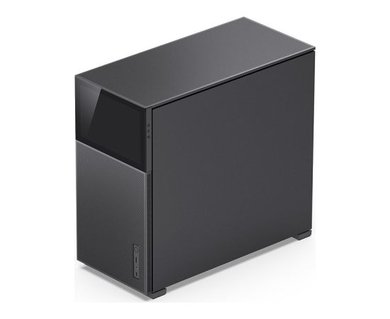 (Ir veikalā) Computer Case JONSBO D41 SCREEN STD Black ATX, DTX, Micro ATX (uATX), Mini ITX