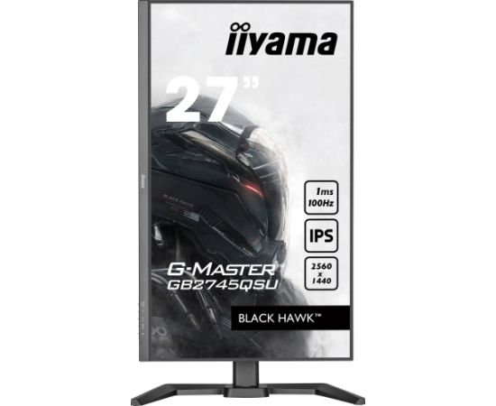 iiyama G-MASTER GB2745QSU-B2 monitor komputerowy 68,6 cm (27") 2560 x 1440 px Wide Quad HD LED Czarny