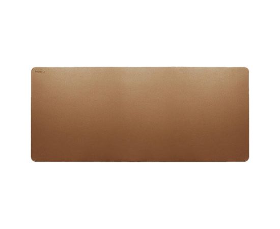 Monochrome leather mouse pad MIIIW (Brown)
