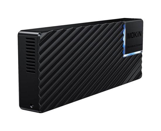 SSD Enclosure MOKiN USB4 40Gbps M.2 NVMe (black) Ārējo HDD, SSD korpui