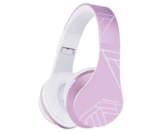 Wireless Headphones for kids PowerLocus P2 (pink-white)