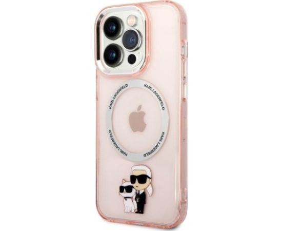 Karl Lagerfeld KLHMP14XHNKCIP Aizmugurējais Apvalks Priekš Apple iPhone 14 Pro Max