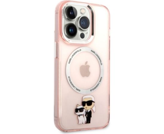 Karl Lagerfeld KLHMP14XHNKCIP Aizmugurējais Apvalks Priekš Apple iPhone 14 Pro Max