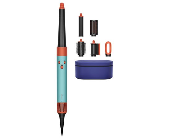 Dyson HS08 Airwrap Long Ceramic Hair Dryer and Curler Straight + Wavy Ceramic Patina/Topaz