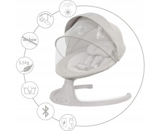 Elektriskais šūpuļkrēsls Kidwell 2in1BEIGE